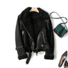 Christine | Cozy Shearling Aviator Jacket - Picela