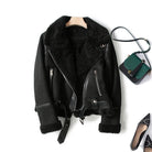 Christine | Cozy Shearling Aviator Jacket - Picela