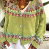 Angela | Elegant Isle Knit Cardigan