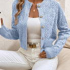 Danielle | Elegant Crochet Knit Cardigan
