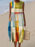 Danielle | Effortless Cotton Midi Dress - Picela