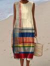 Danielle | Effortless Cotton Midi Dress - Picela