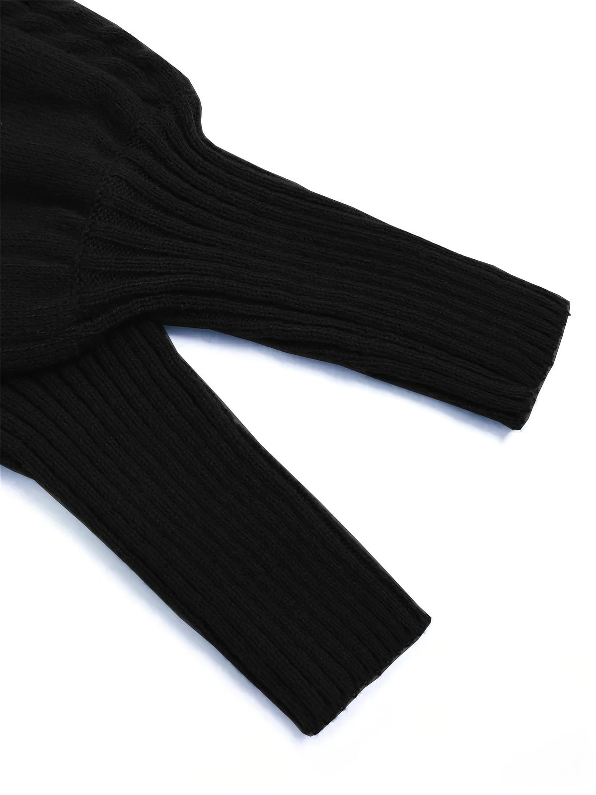 Danielle | Elegant Cable-Knit Mock-Neck Sweater - Picela