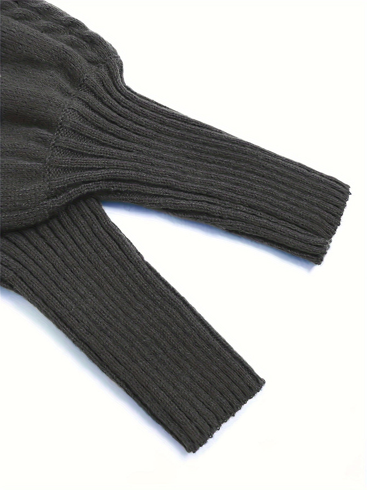Danielle | Elegant Cable-Knit Mock-Neck Sweater - Picela