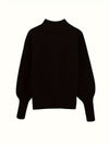 Danielle | Elegant Cable-Knit Mock-Neck Sweater - Picela
