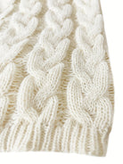 Danielle | Elegant Cable-Knit V-Neck Sweater - Picela