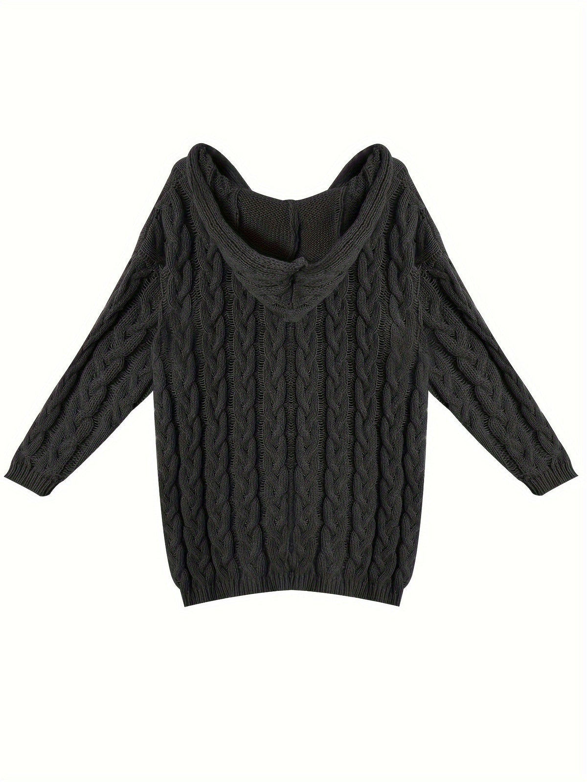 Danielle | Elegant Cable-Knit V-Neck Sweater - Picela