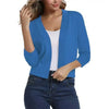 Danielle | Elegant Cropped Open-Front Cardigan - Picela