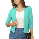 Danielle | Elegant Cropped Open-Front Cardigan - Picela
