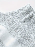 Danielle | Elegant Striped Turtleneck Sweater - Picela