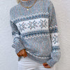 Danielle | Stylish Fair Isle Sweater - Picela