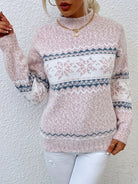 Danielle | Stylish Fair Isle Sweater - Picela