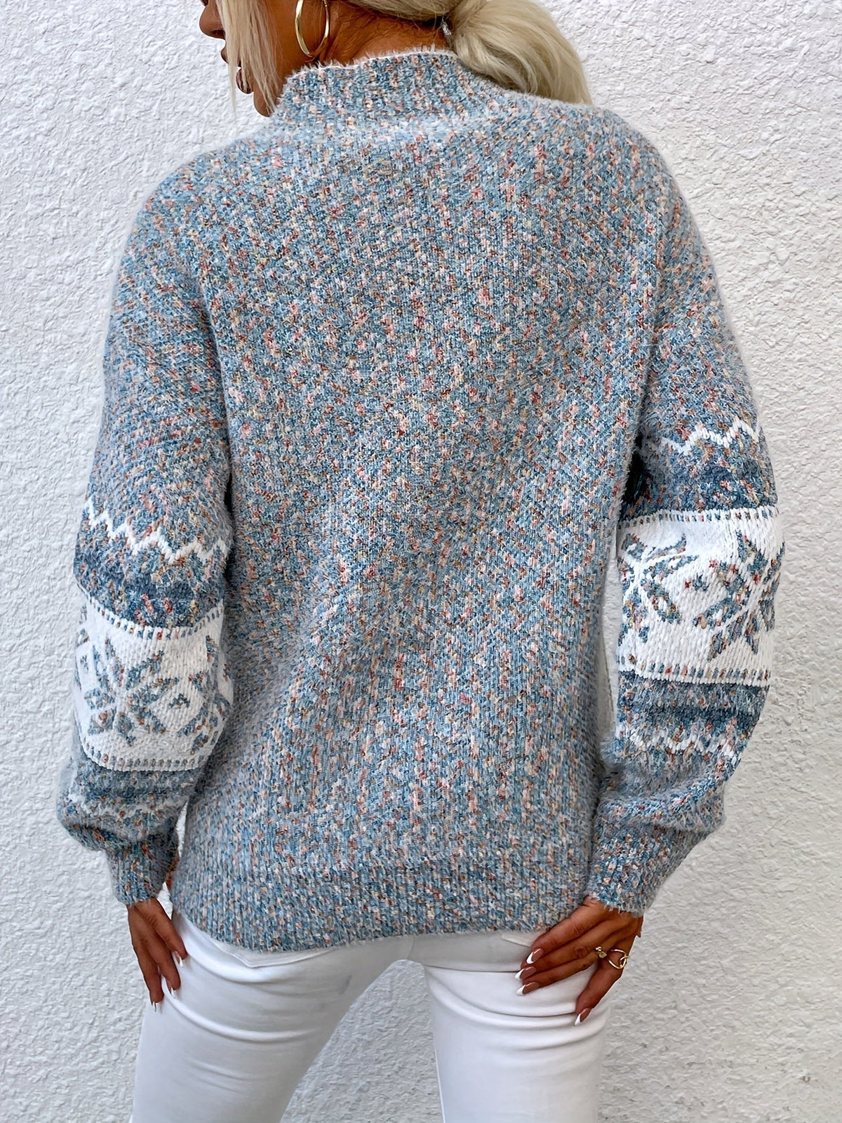 Danielle | Stylish Fair Isle Sweater - Picela