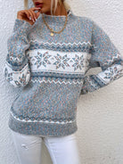 Danielle | Stylish Fair Isle Sweater - Picela