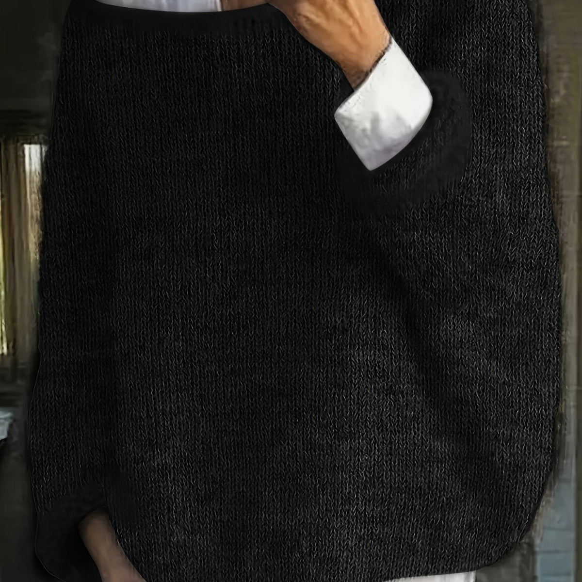 Diane | Elegant Oversized Knit Sweater - Picela