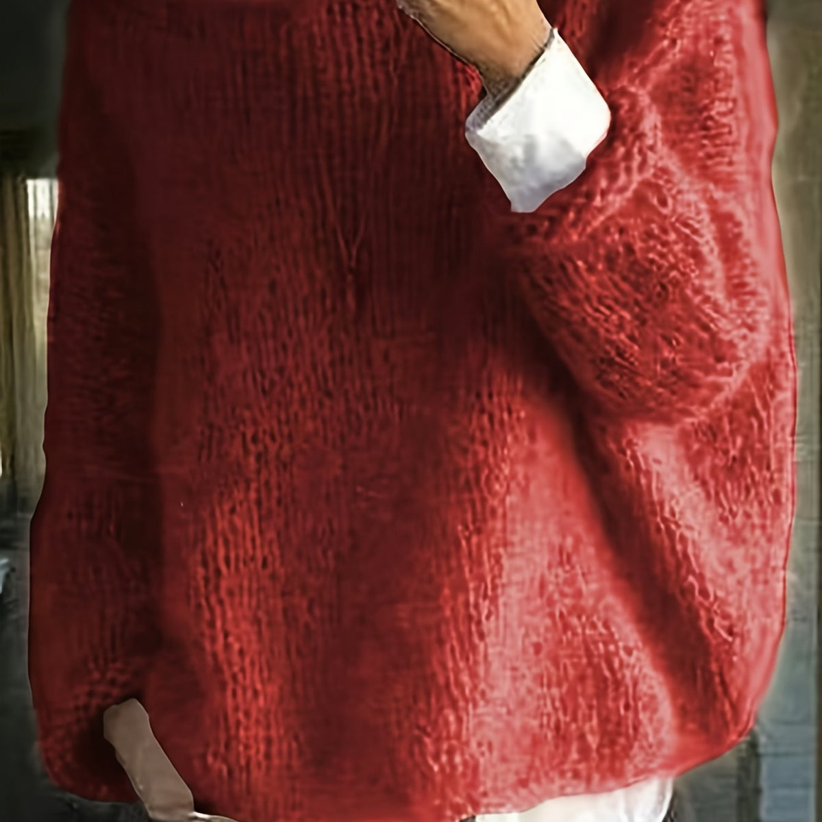 Diane | Elegant Oversized Knit Sweater - Picela