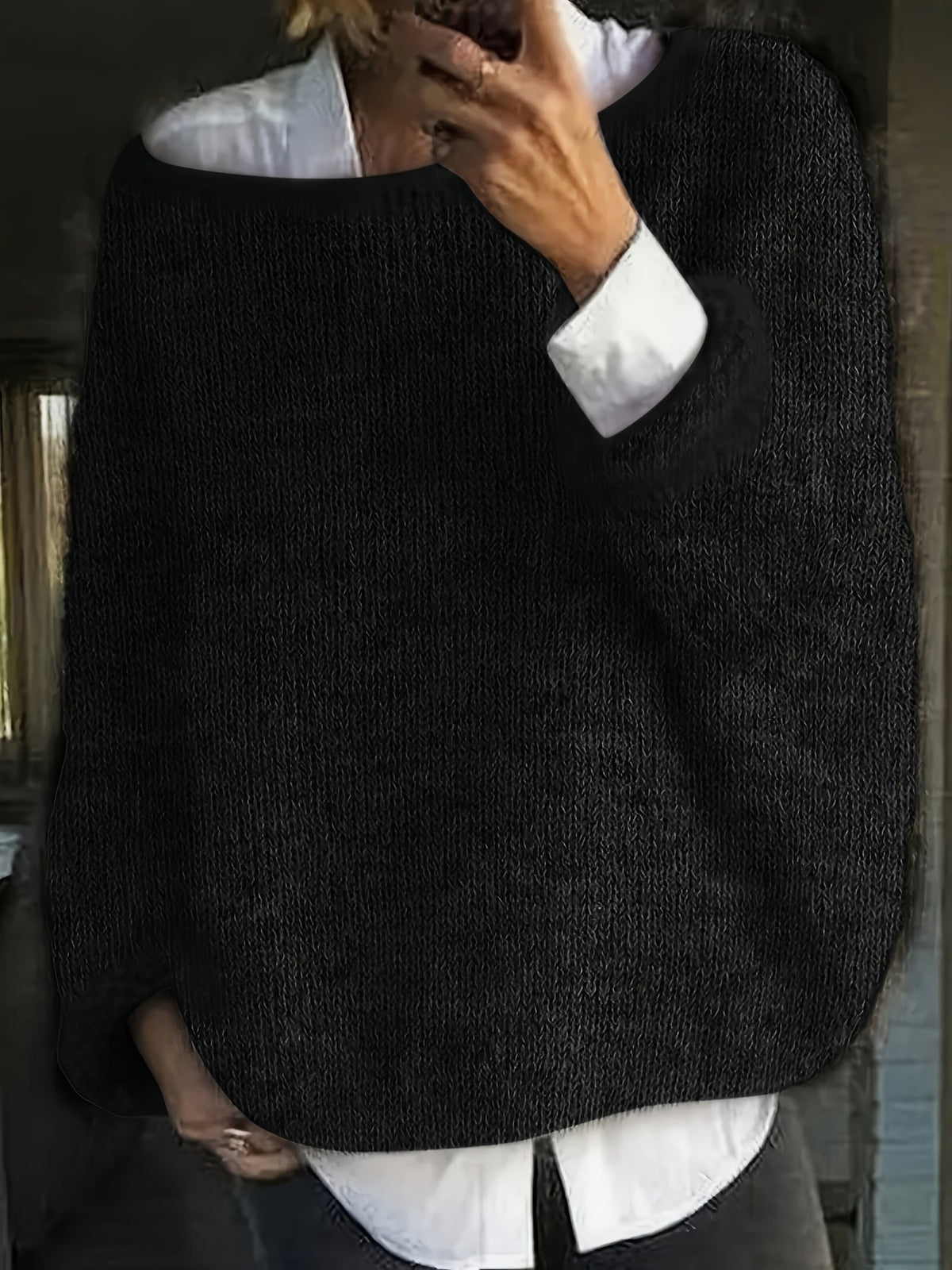 Diane | Elegant Oversized Knit Sweater - Picela