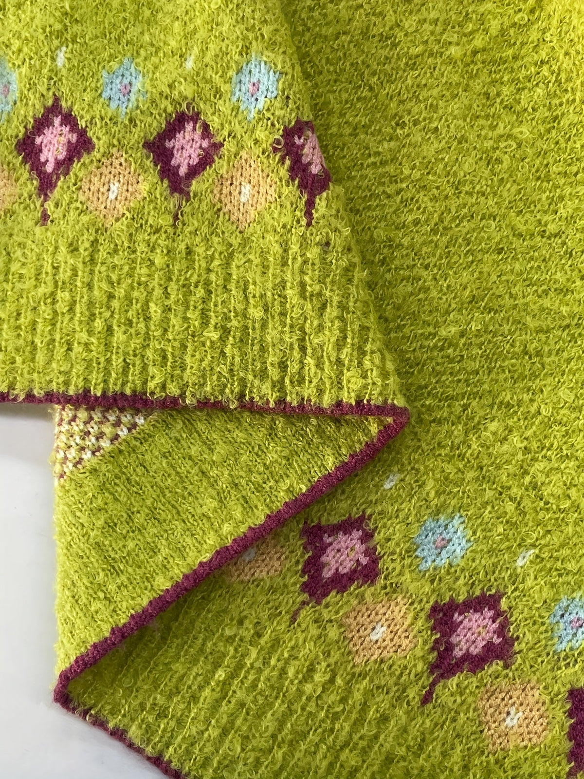 Angela | Elegant Isle Knit Cardigan