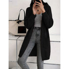 Stephanie | Elegant Longline Pocket Cardigan