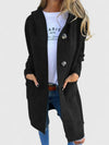 Elizabeth | Elegant Hooded Longline Cardigan - Picela