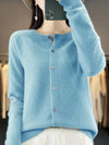 Emily | Elegant Button-Front Knit Cardigan - Picela