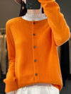 Emily | Elegant Button-Front Knit Cardigan - Picela