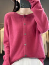 Emily | Elegant Button-Front Knit Cardigan - Picela