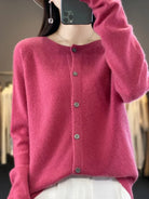Emily | Elegant Button-Front Knit Cardigan - Picela