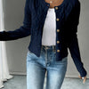 Jessica | Elegant Cable-Knit Button Cardigan
