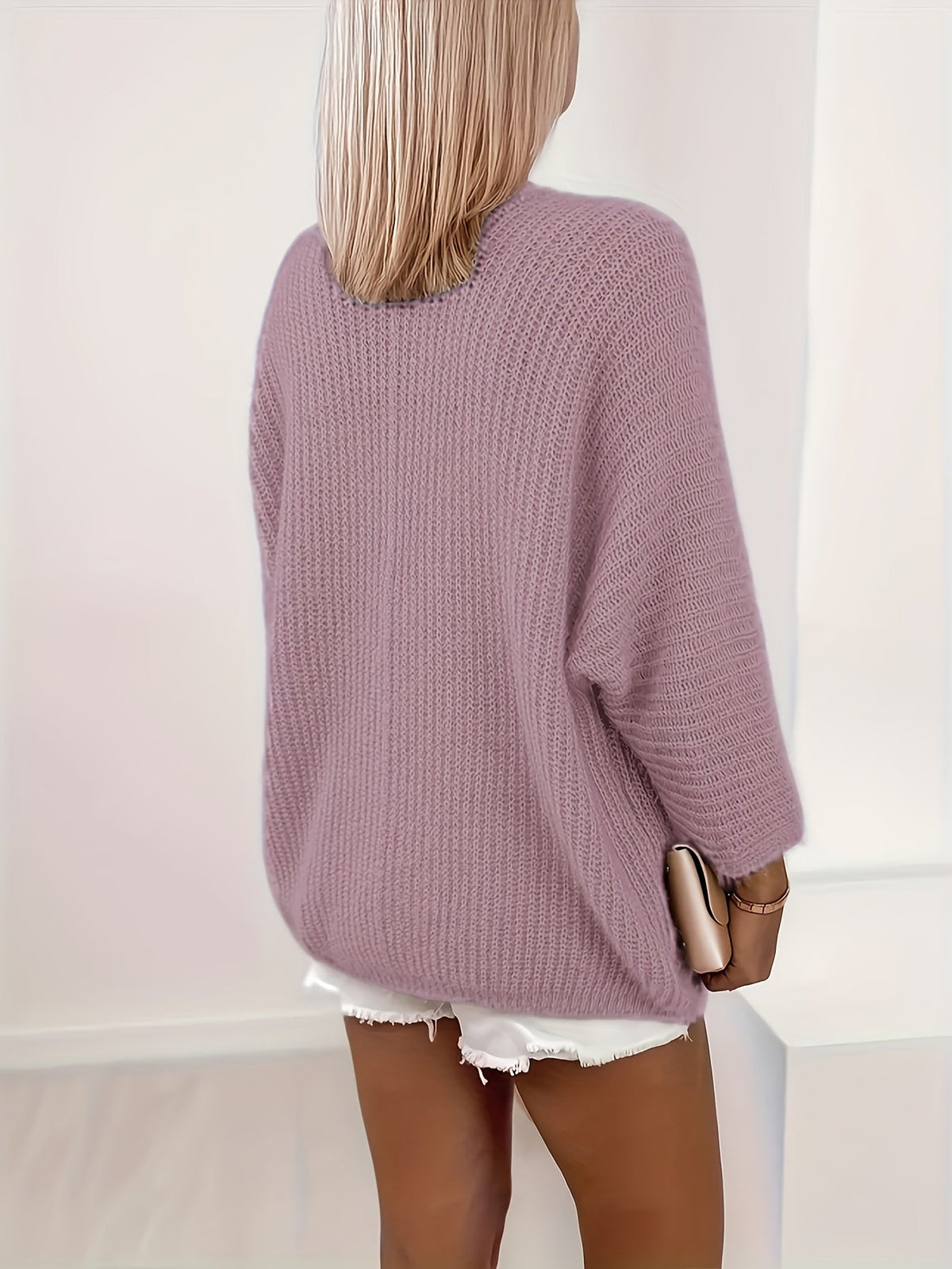 Heather | Elegant Chunky Open-Front Cardigan