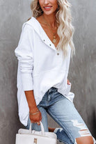 Heather | Cozy Hooded Fleece Sweater - Picela