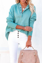 Heather | Cozy Hooded Fleece Sweater - Picela