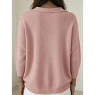 Heather | Elegant Cowl-Neck Knit Sweater - Picela