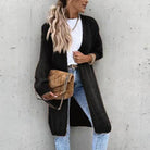 Heather | Elegant Longline Knit Cardigan - Picela