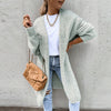Heather | Elegant Longline Knit Cardigan - Picela