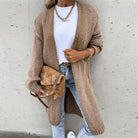 Heather | Elegant Longline Knit Cardigan - Picela