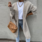 Heather | Elegant Longline Knit Cardigan - Picela