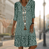 Heather | Feminine Tiered Midi Dress - Picela