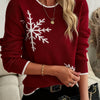 Holly | Stylish Snowflake Festive Sweater - Picela