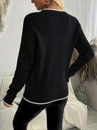 Holly | Stylish Snowflake Festive Sweater - Picela