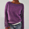 Jennifer | Elegant Boat-Neck Knit Sweater - Picela