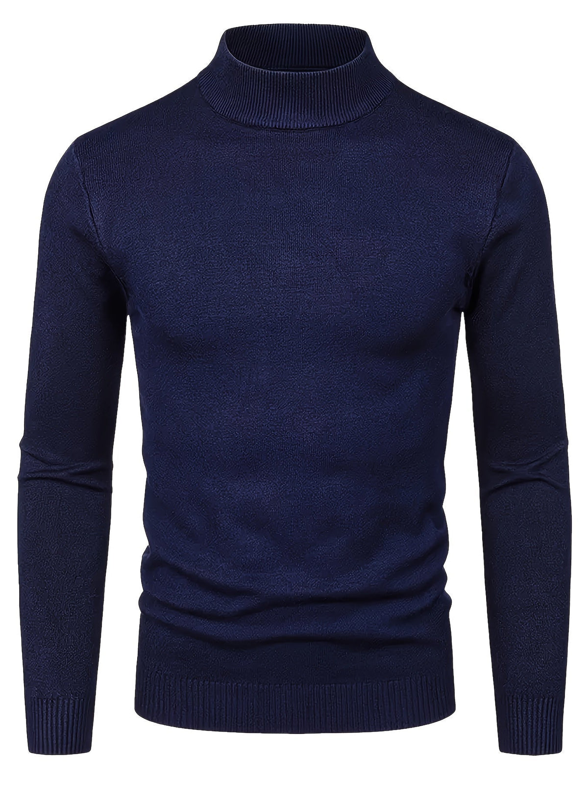Jennifer | Elegant Mock-Neck Knit Sweater - Picela