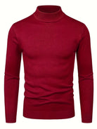 Jennifer | Elegant Mock-Neck Knit Sweater - Picela