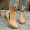 Jennifer | Elegant Suede Ankle Boots - Picela
