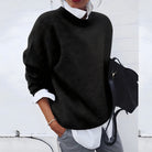 Jessica | Elegant Classic Crewneck Sweater - Picela