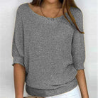 Jessica | Elegant Knit Batwing Sweater - Picela