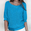 Jessica | Elegant Knit Batwing Sweater - Picela