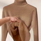 Jessica | Soft Fleece-Lined Turtleneck Sweater - Picela