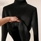 Jessica | Soft Fleece-Lined Turtleneck Sweater - Picela