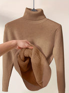 Jessica | Soft Fleece-Lined Turtleneck Sweater - Picela